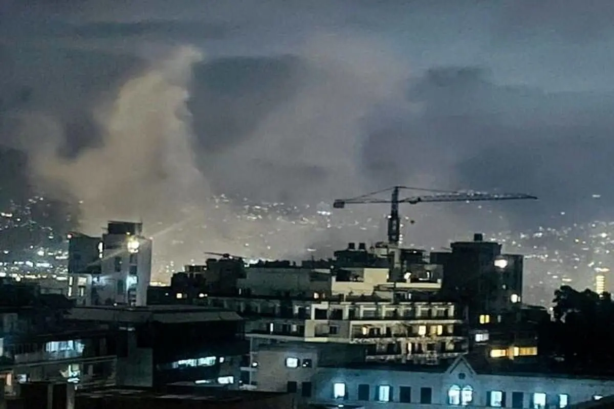 (ویدئو) اسرائیل ضاحیه بیروت را هدف قرار داد