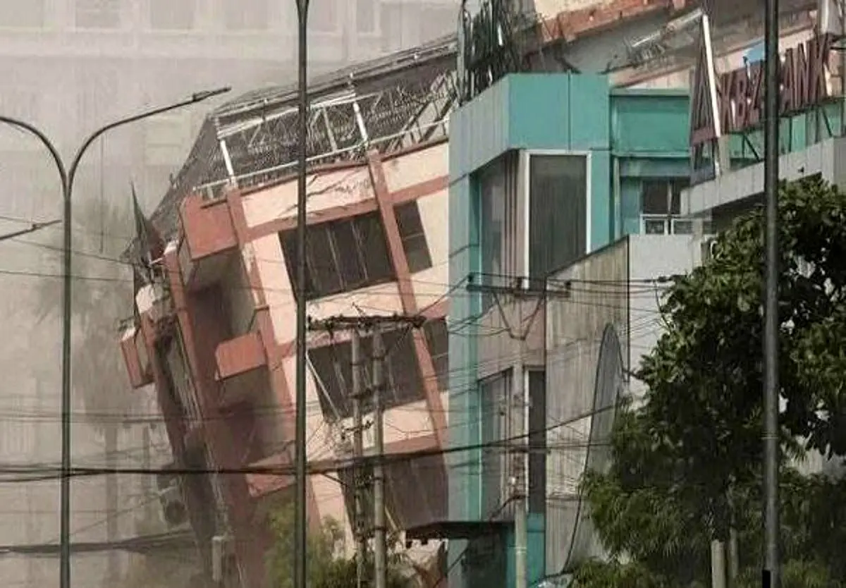 ۱۴۴ کشته و ۷۳۲ زخمی جدیدترین آمار از زلزله امروز میانمار