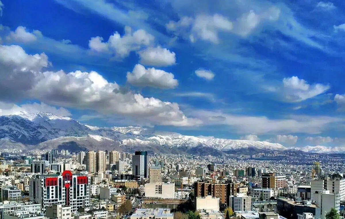 شاخص کیفیت هوای تهران امروز ۱۰ فروردین؛ تهران روی دور پاکی