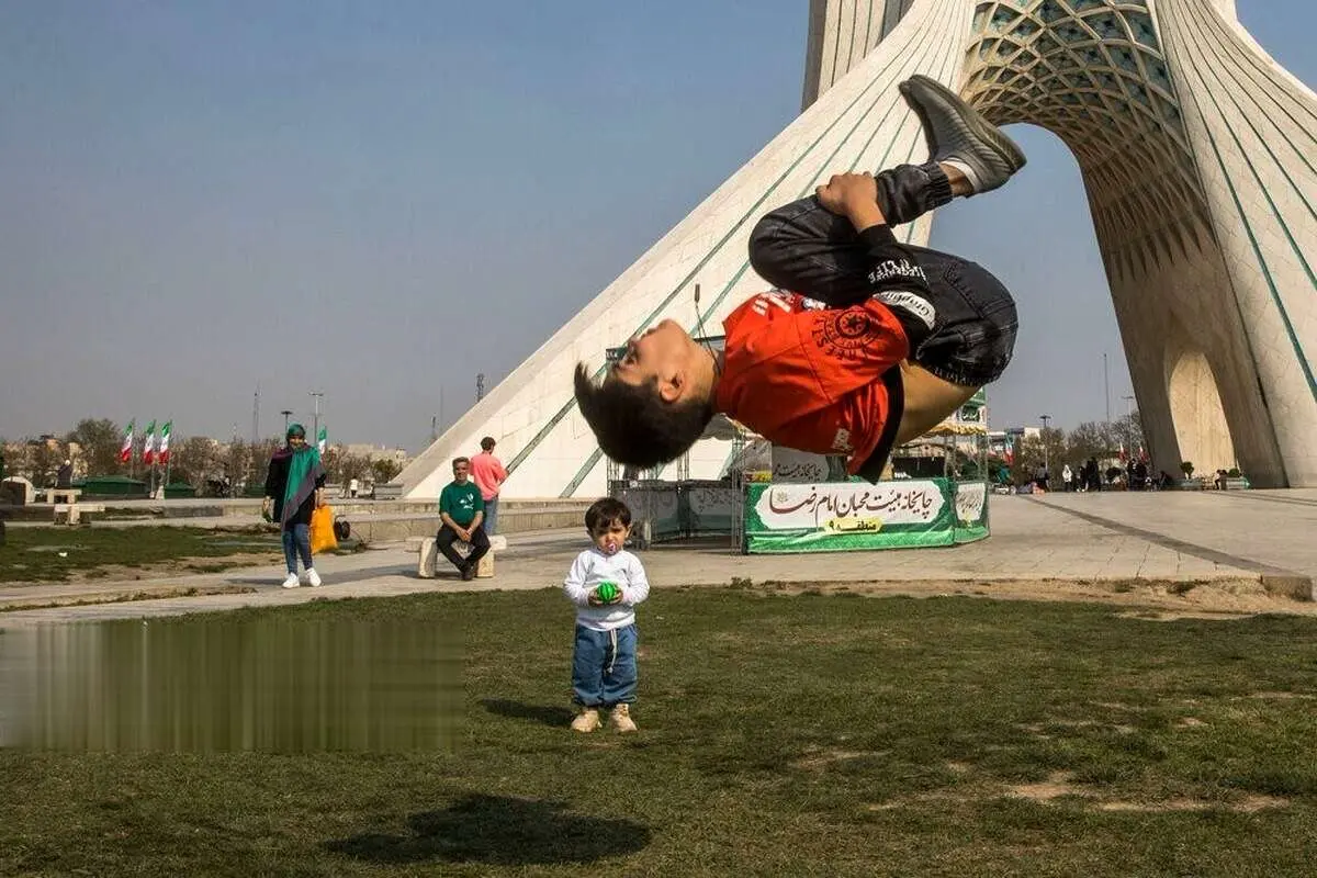 (تصاویر) میدان آزادی در نوروز ۱۴۰۴