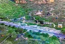 سرمستی طبیعت و بهار در تفرجگاه دشتک دیل گچساران