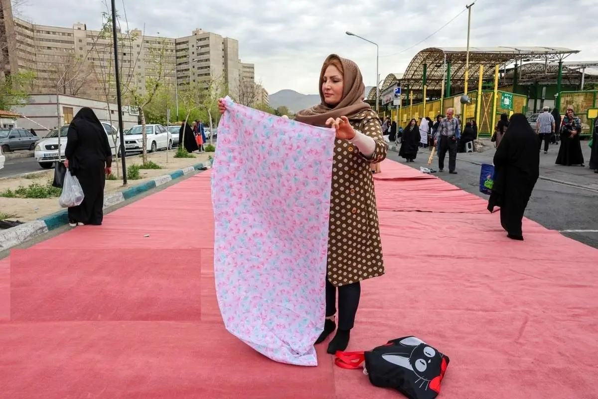 (تصاویر) نماز عید فطر در شهرک اکباتان