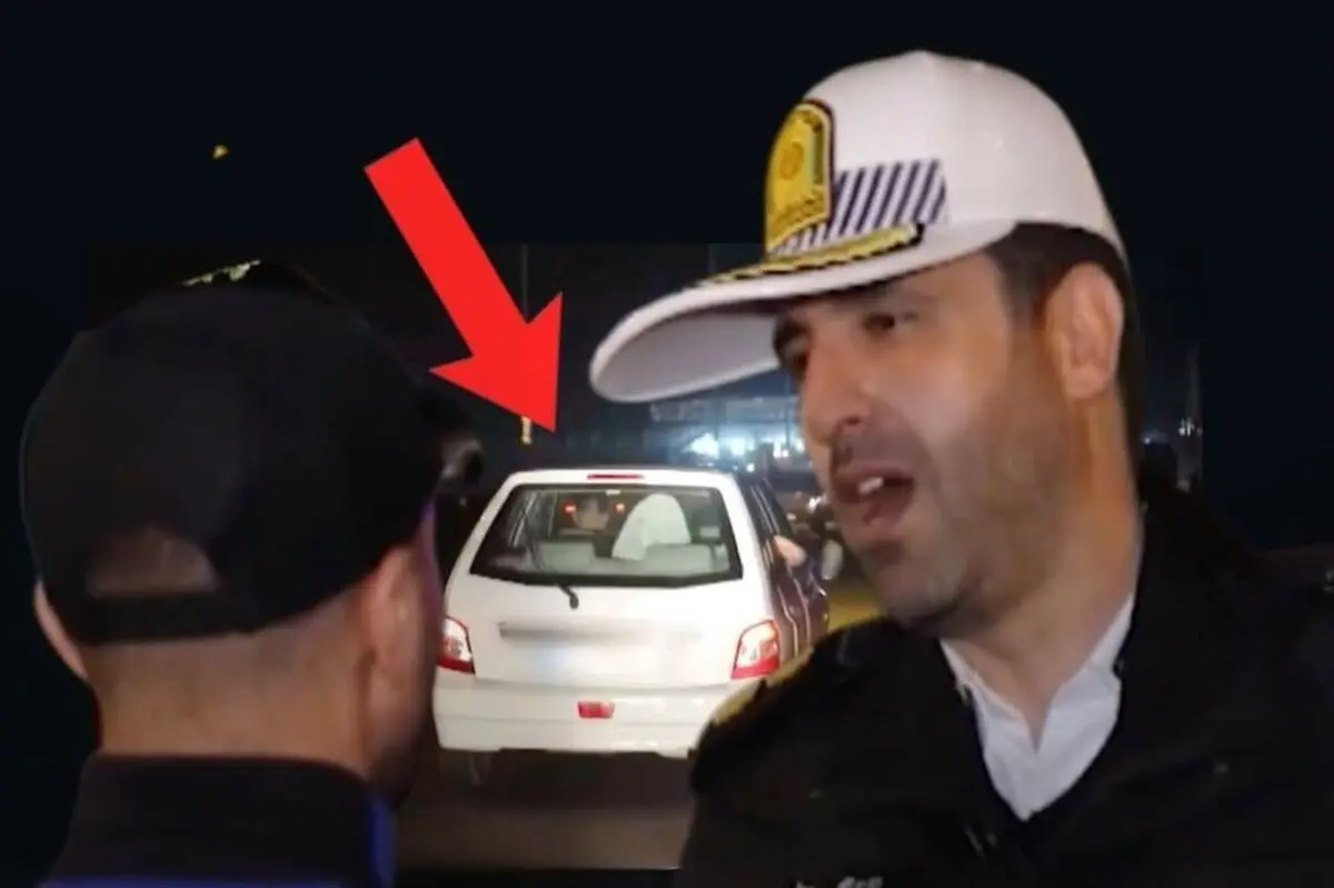 ببینید؛ رانندگی دیوانه‌وار راننده مست با پراید!