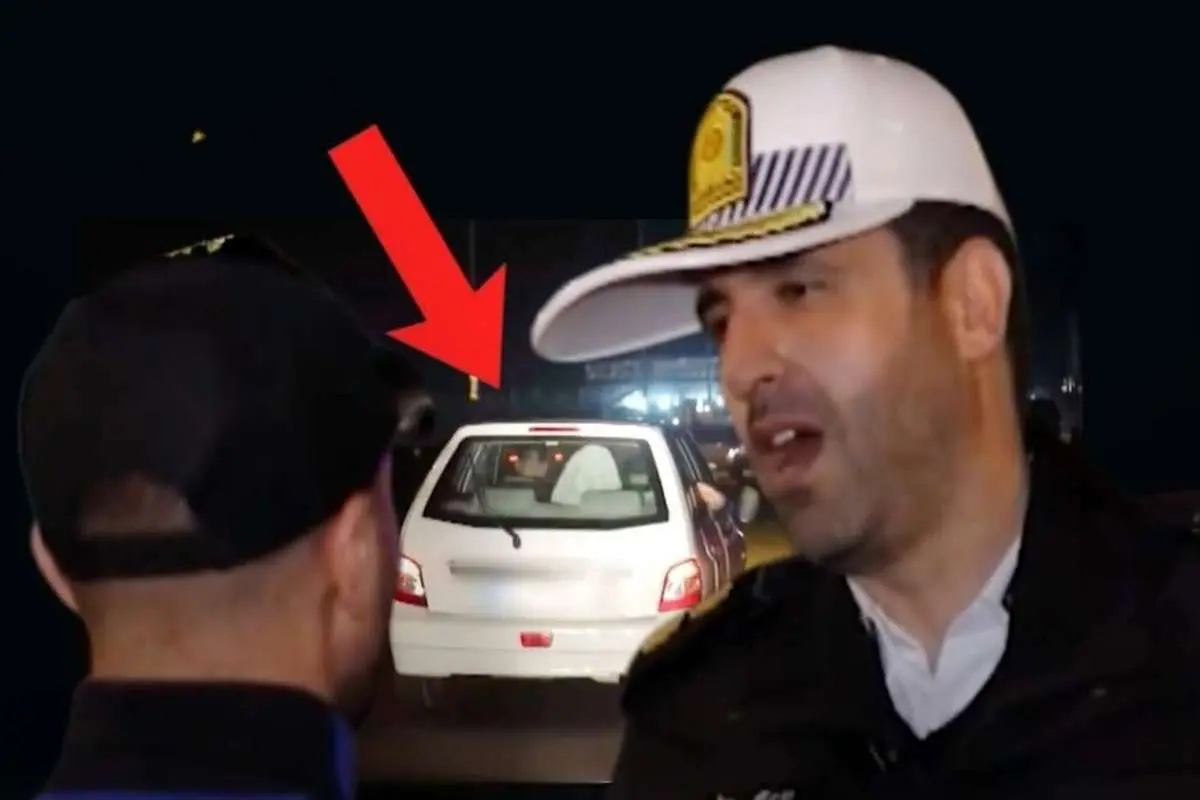 ببینید؛ رانندگی دیوانه‌وار راننده مست با پراید!