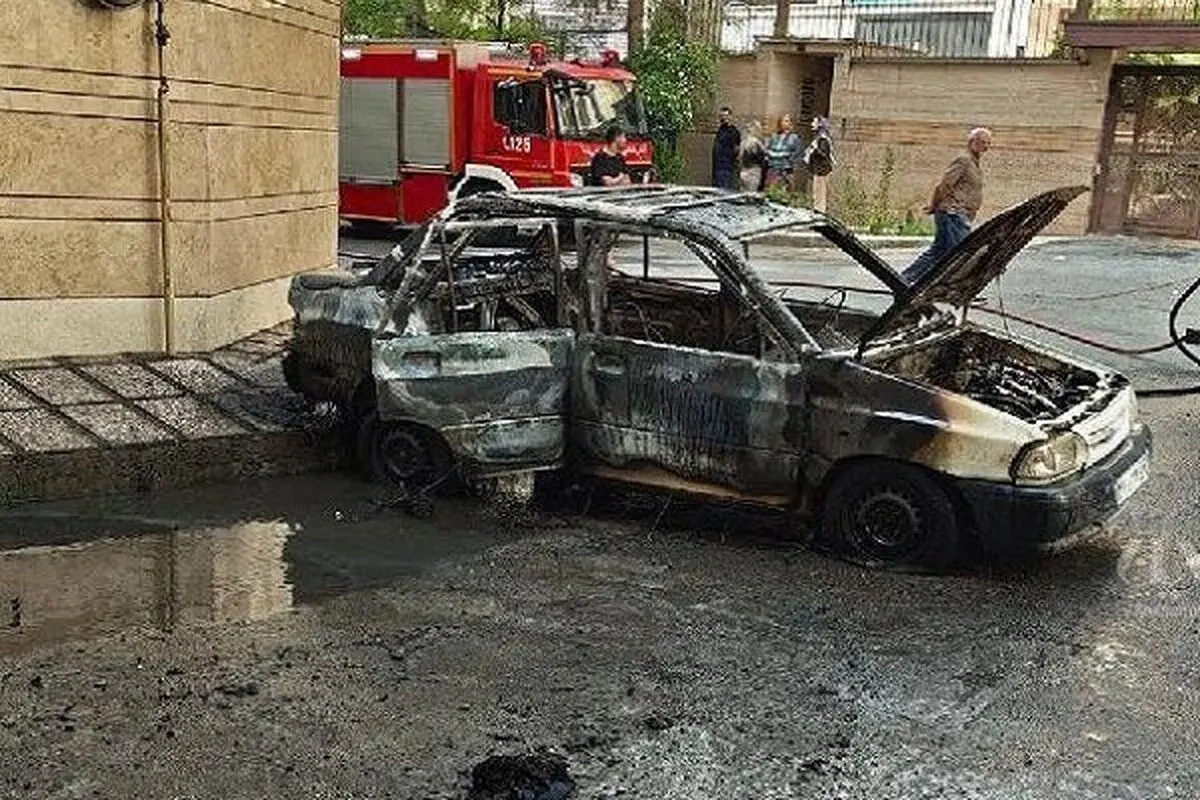 انفجار یک خودرو در شمال شهر تهران؛ ماجرا چه بود؟