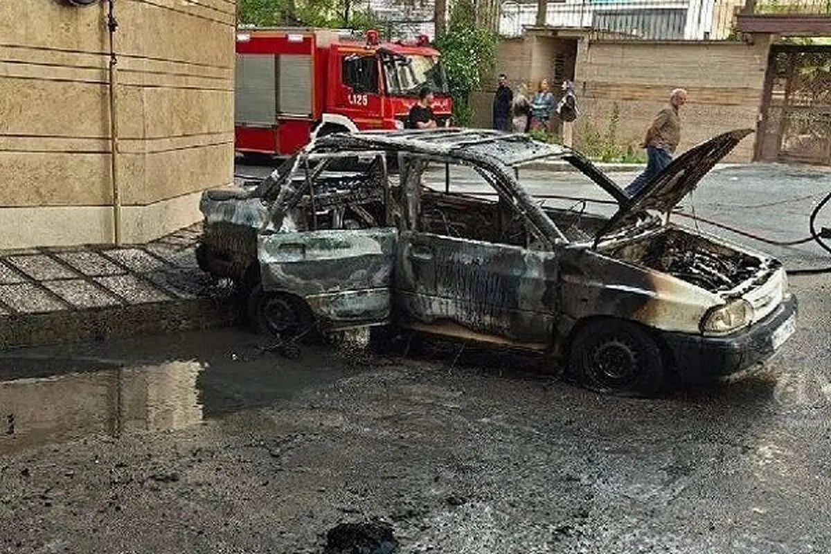 انفجار یک خودرو در شمال شهر تهران؛ ماجرا چه بود؟