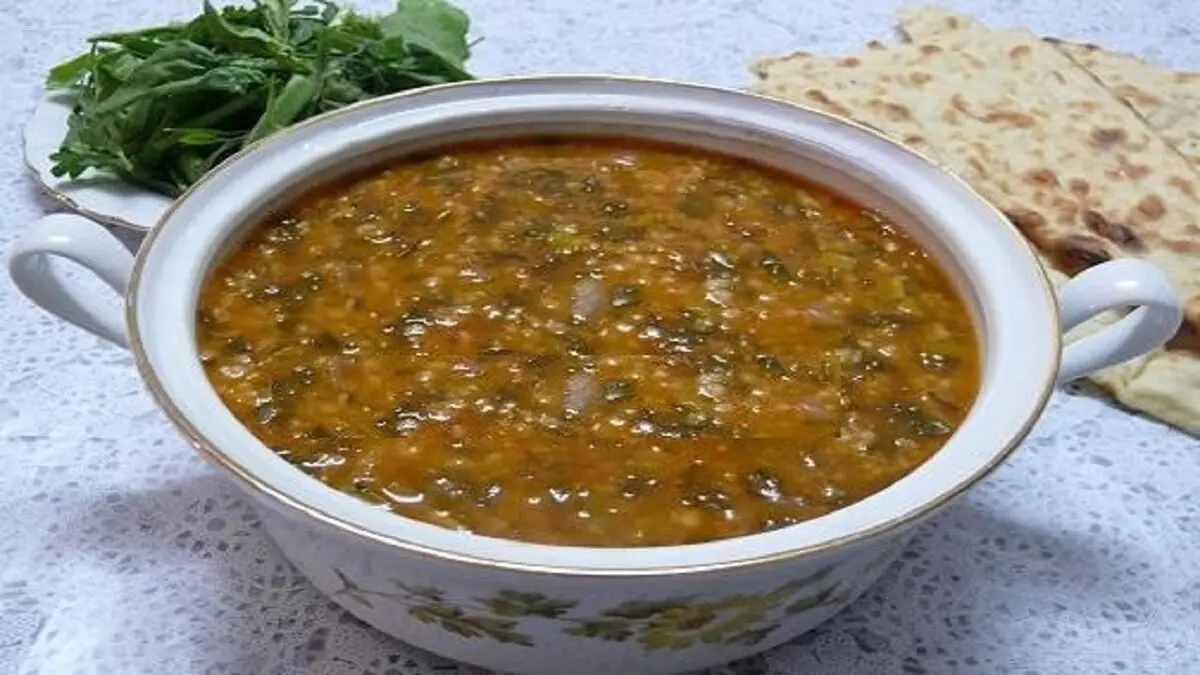 طرز پخت آش ترش مازندران در ۱۰ دقیقه