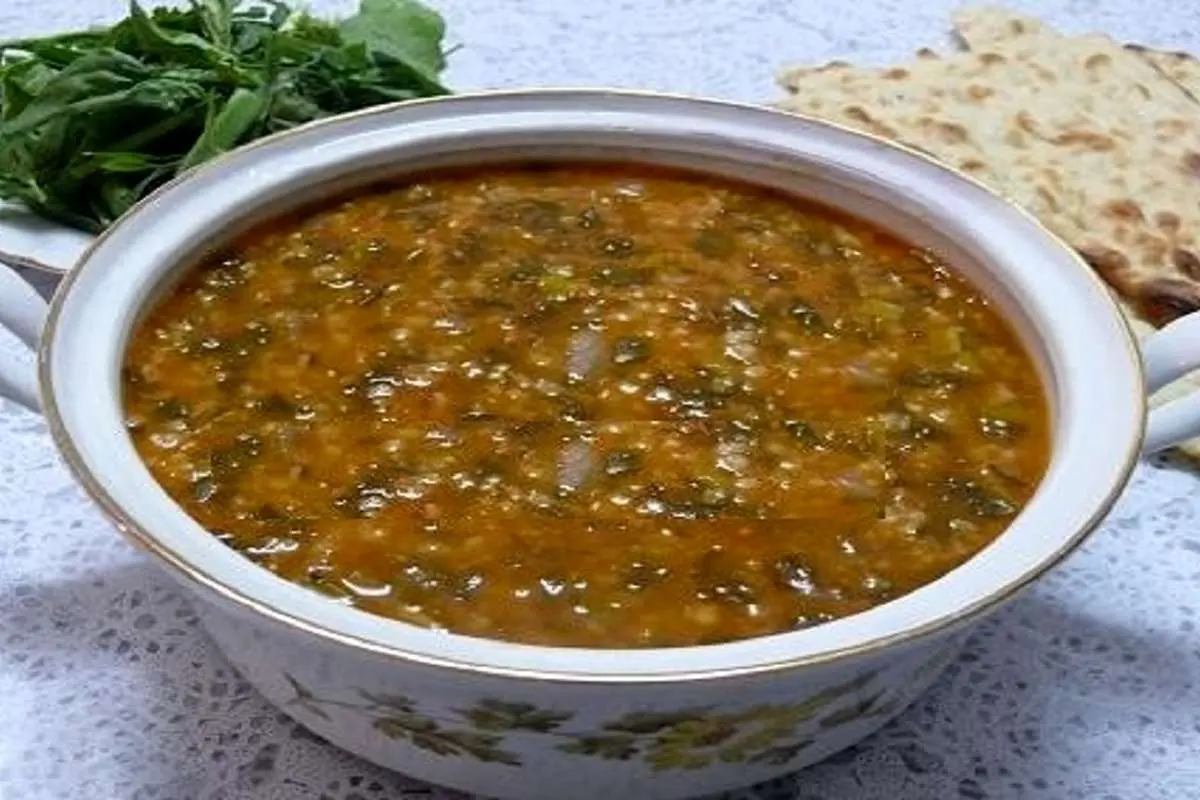 طرز پخت آش ترش مازندران در ۱۰ دقیقه