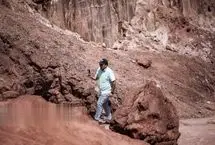 تصاویر؛ کوه نمک جزیره هرمز
