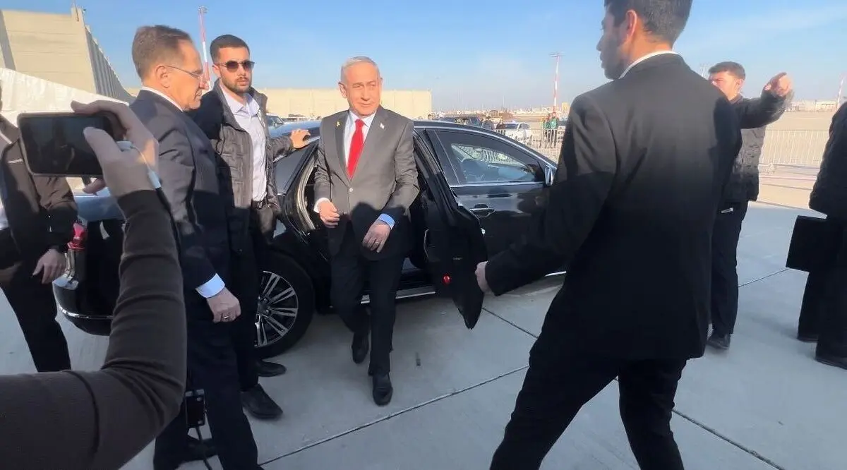 ببینید؛ اسکورت نتانیاهو در خیابان‌های واشنگتن