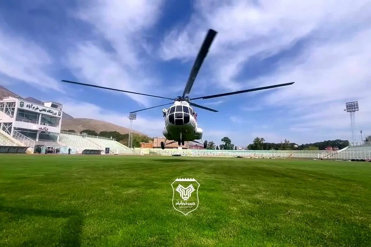 توضیح خیبر در مورد استفاده از هلیکوپتر هلال احمر