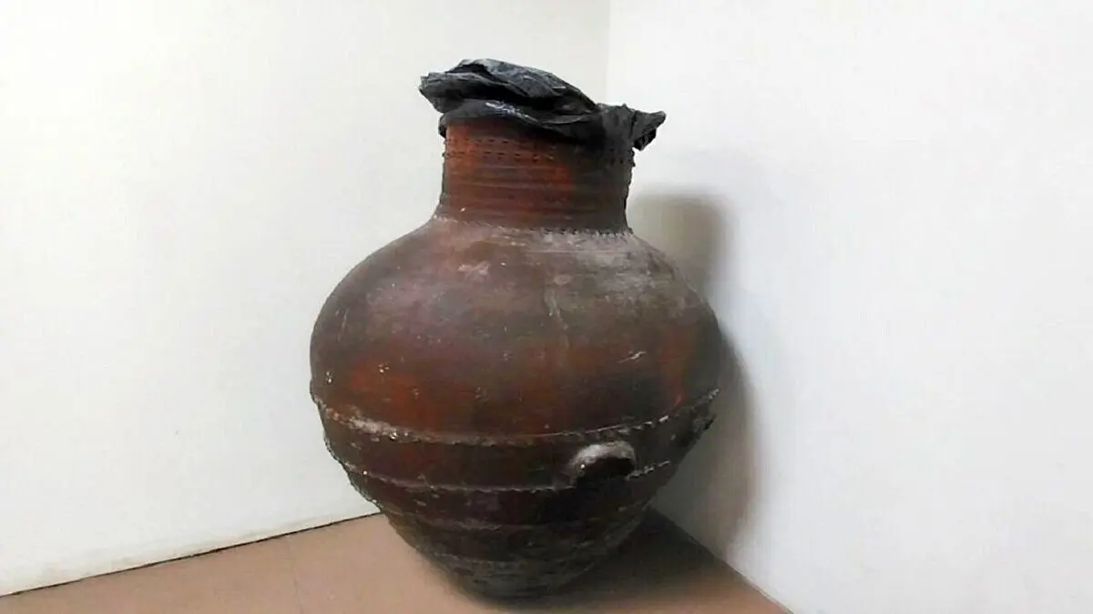 ببینید؛ سرنوشت خمره کشف‌شده در ارسنجان چه شد؟