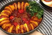کباب تابه‌ای گوشت و بادمجان؛ تجربه‌ای خوشمزه و بی‌نظیر 