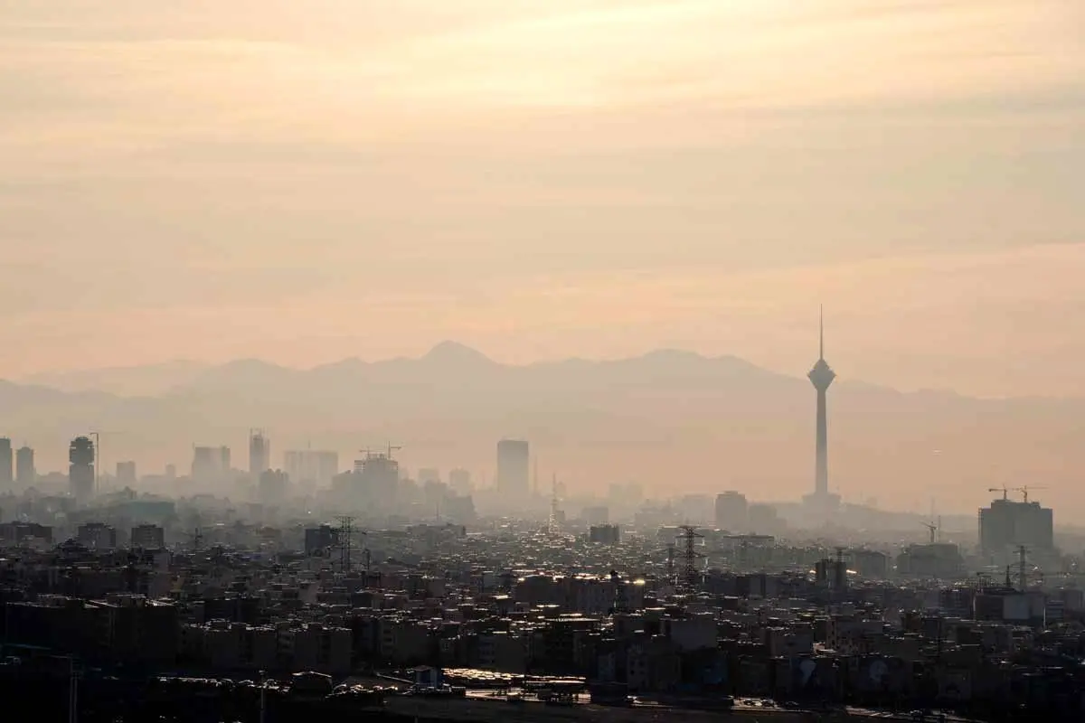 شاخص آلودگی هوای تهران؛ امروز ۱۹ فروردین