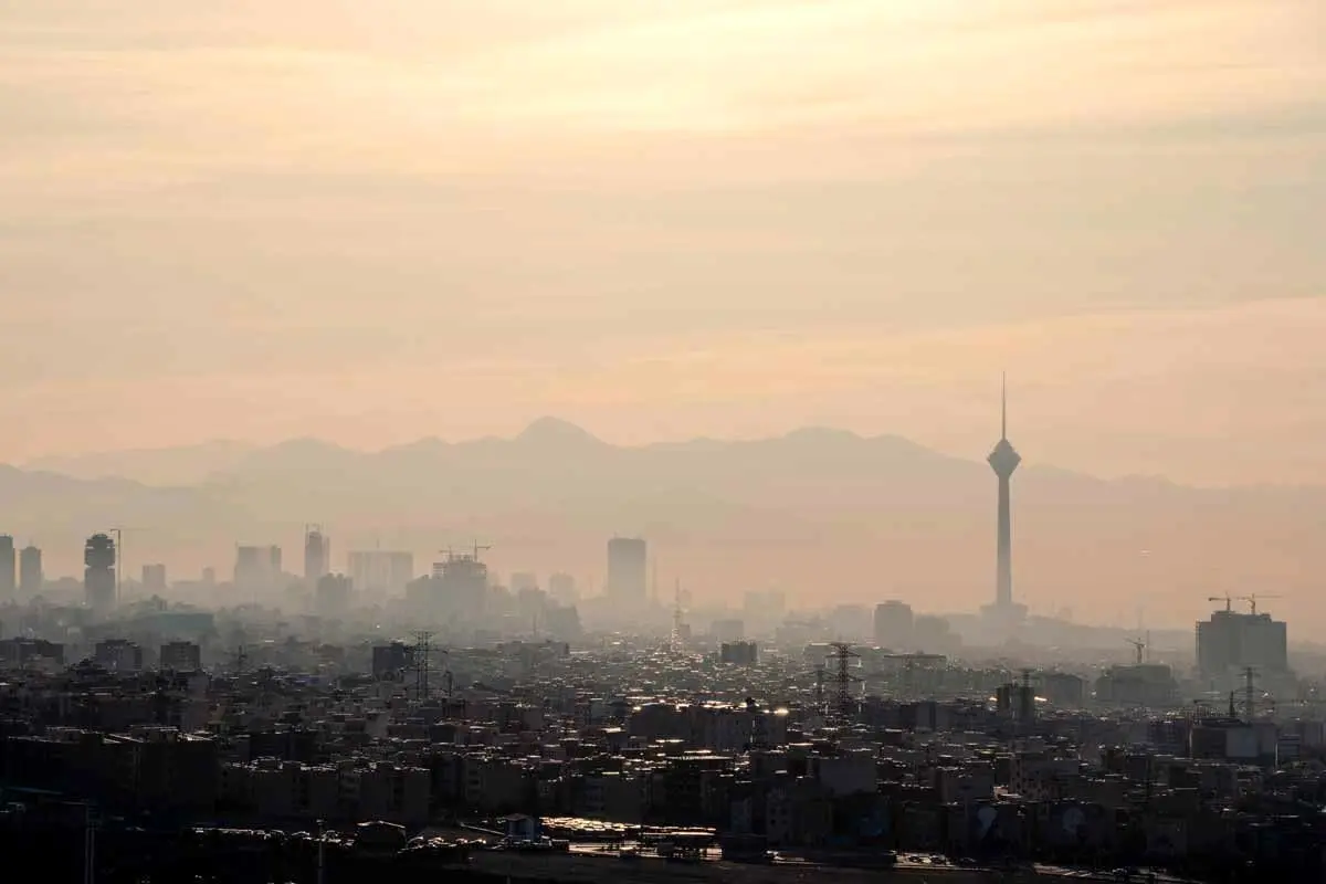 شاخص آلودگی هوای تهران؛ امروز ۱۹ فروردین