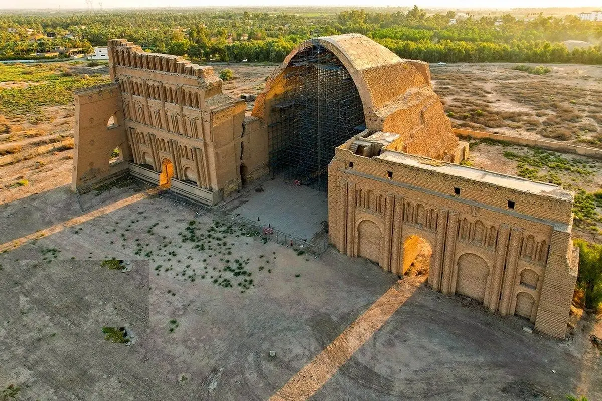 تصاویر؛ طاق کسری؛ شکوه ساسانی در دل خاک عراق