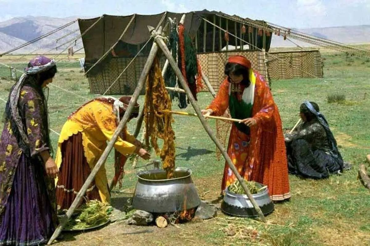 تصویر؛ ایل قشایی در گذر تاریخ