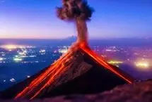 ببینید؛ فوران آتشفشان کانلاون در فیلیپین