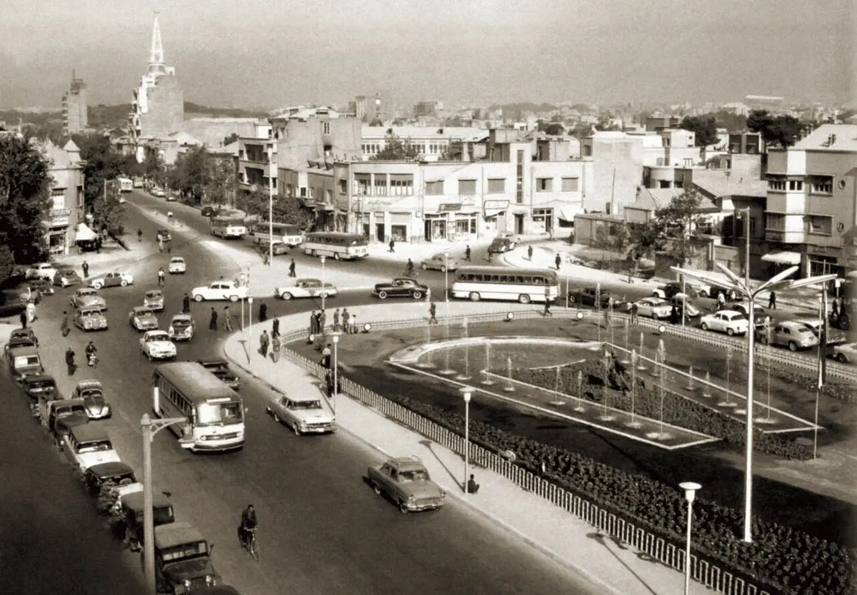 تصویر؛ وقتی تهران تازه شکل می‌گرفت