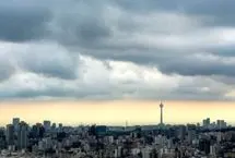 ۵ روز آسمان ابری برای تهران