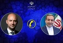 گفتگوی تلفنی عراقچی با وزیر خارجه فرانسه