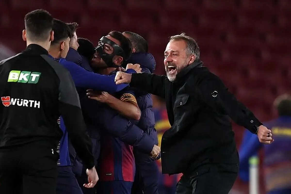 اظهارات هانسی فلیک پس از برد بزرگ بارسلونا مقابل اتلتیکو مادرید