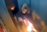 انفجار یک پاوربانک، آسانسور را به اتاق وحشت تبدیل کرد