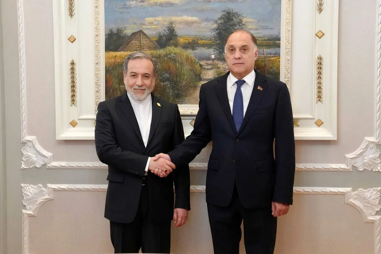 دیدار عراقچی با دبیر شوری امنیت بلاروس