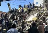 لحظه نجات یک مادر و نوزاد از زیر آوار زلزله کلمبیا