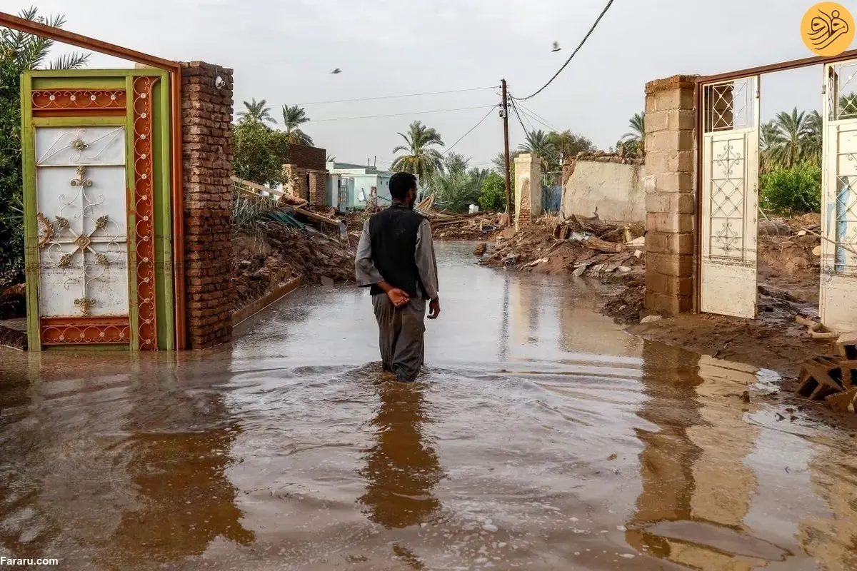 (تصاویر) سودان جنگ‌زده، سیل‌زده شد
