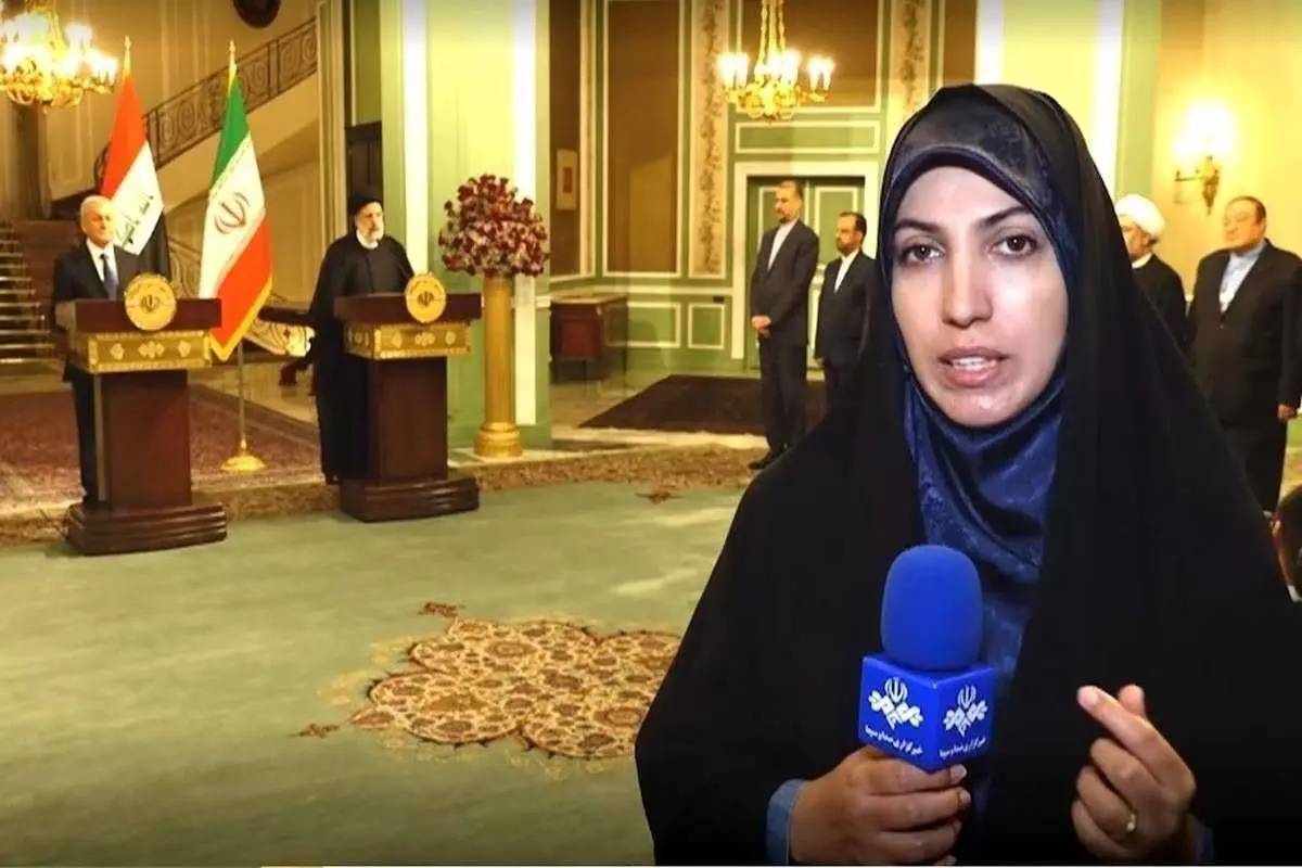 (ویدئو) توضیحات آمنه سادات ذبیحپور درباره سوتی عجیبش در تلویزیون