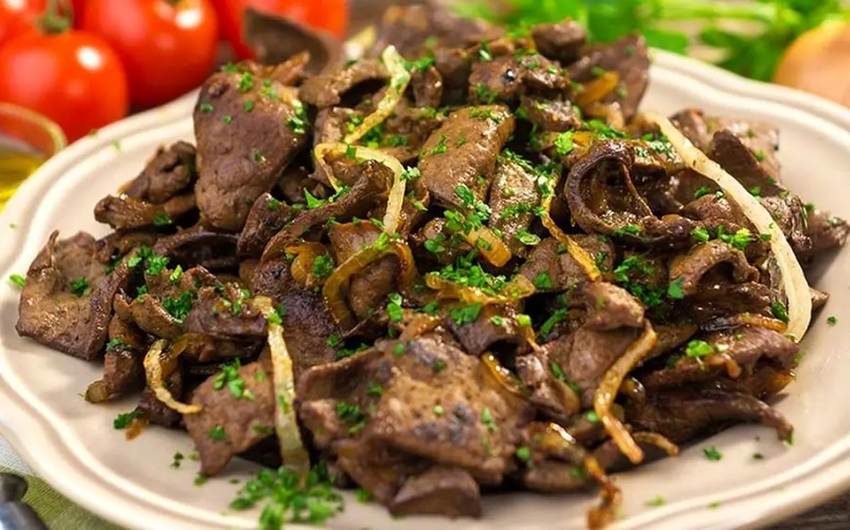 ۵ دستور غذا با جگر مرغ ساده و خوشمزه