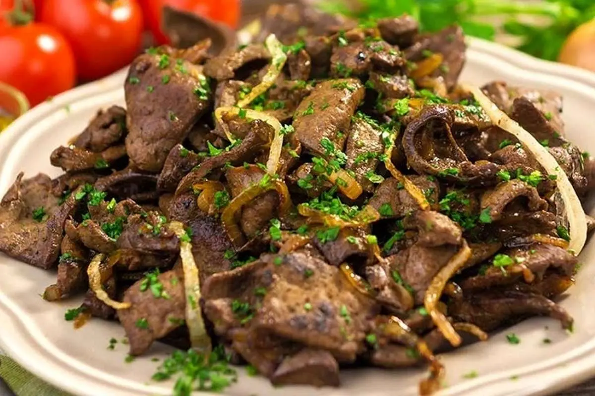 ۵ دستور غذا با جگر مرغ ساده و خوشمزه