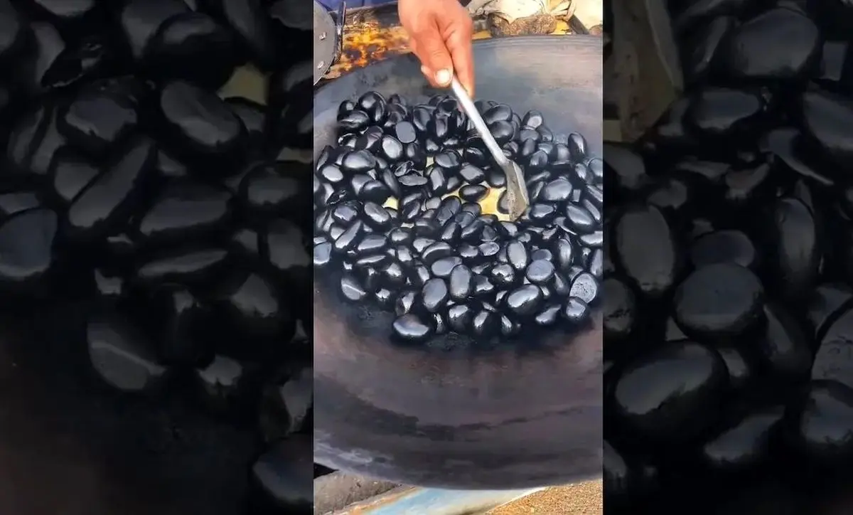 (ویدئو) ببینید چینی‌ها به چه شکلی نان سنگک می‌پزند!