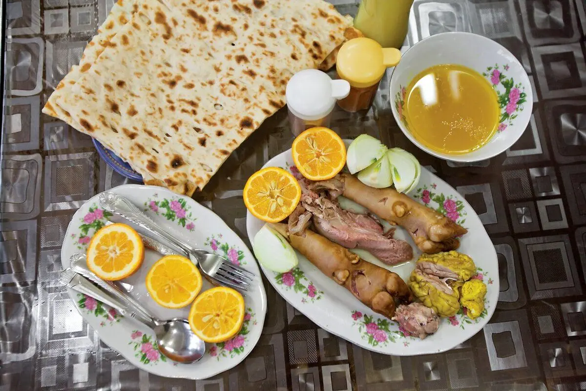 تاریخچه پاچه‌خواری در ایران
