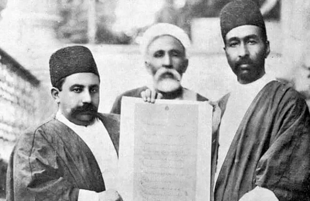 (عکس) دستخطی به «فرمان مشروطیت»