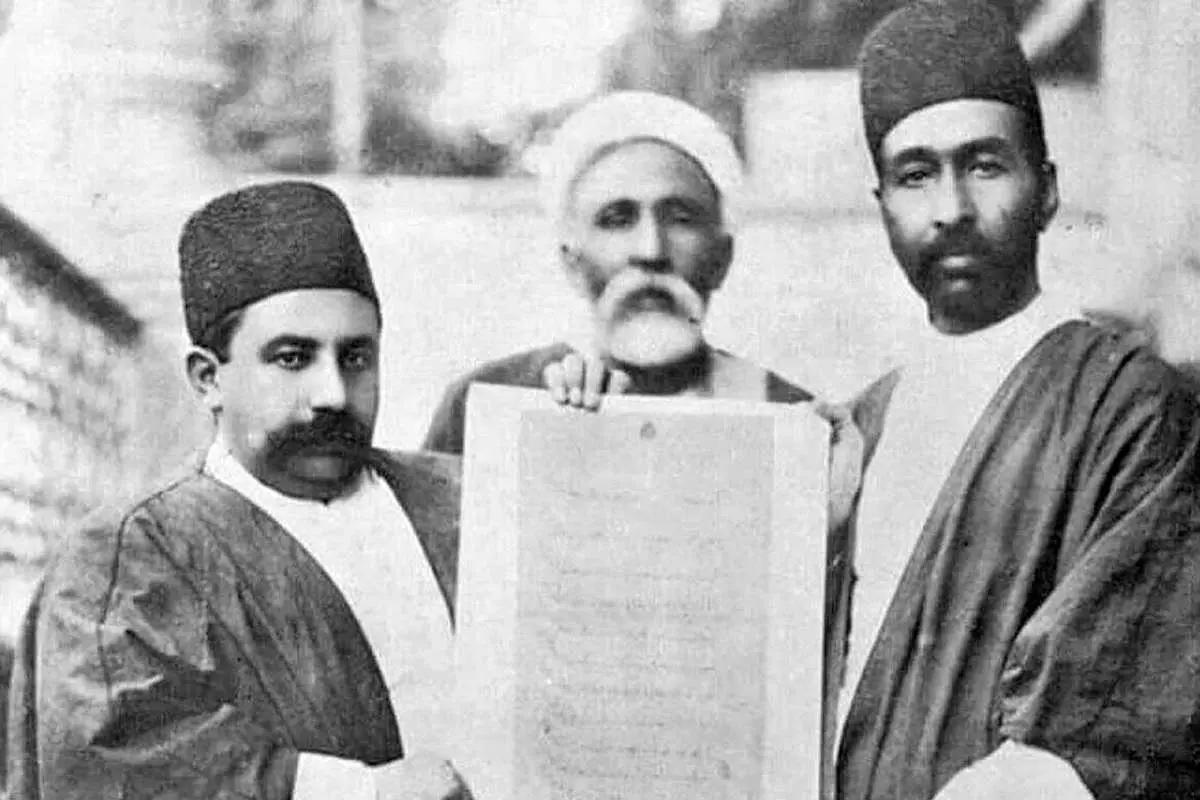 (عکس) دستخطی به «فرمان مشروطیت»