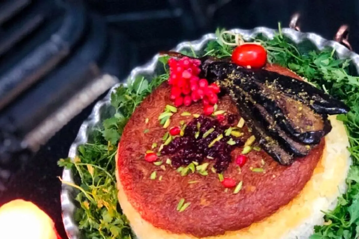 طرز تهیه ته چین کباب تابهای لذیذ برای مهمانی