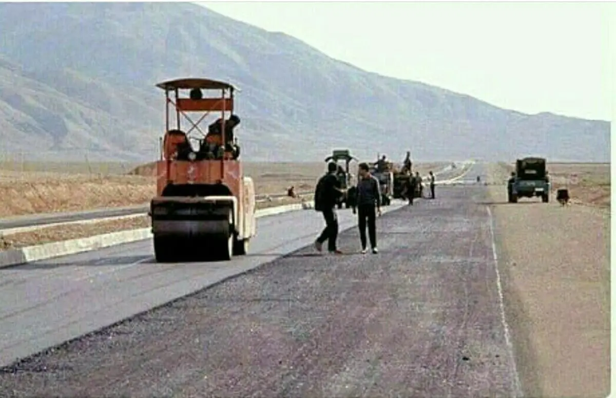 (عکس) آزادراه تهران-کرج؛ ۶۰ سال قبل