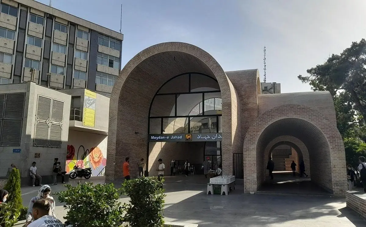 تصاویری متفاوت از شیک‌ترین ایستگاه متروی تهران