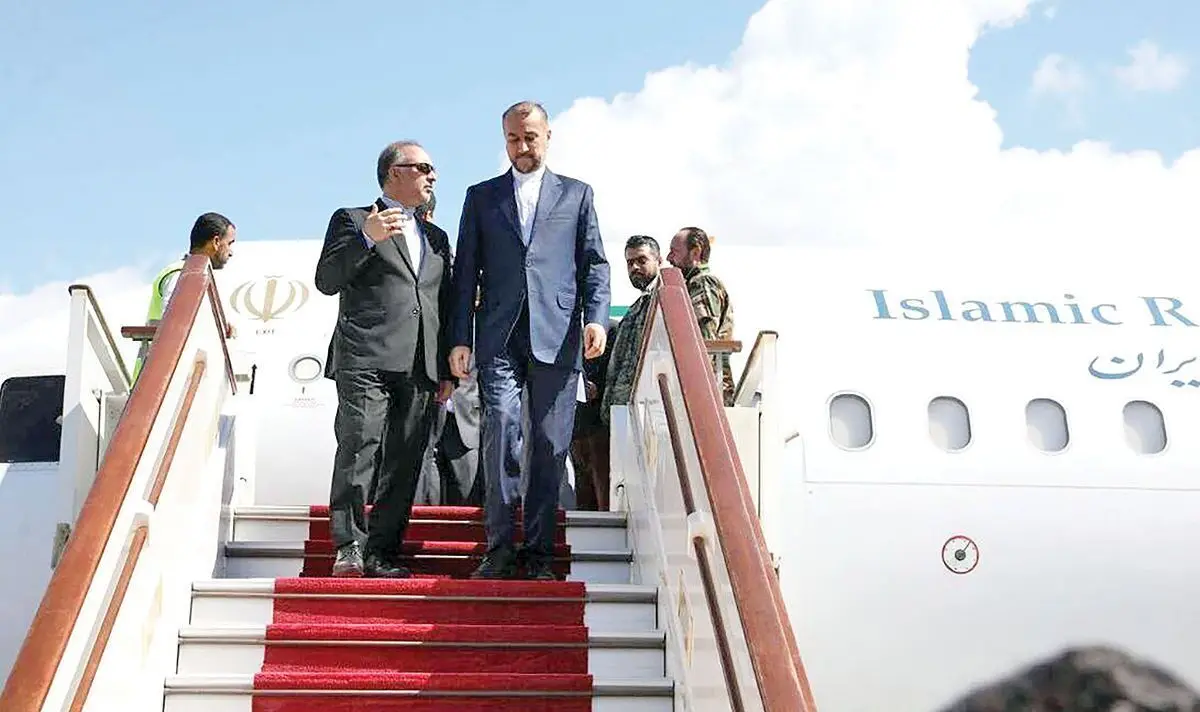امیرعبداللهیان وارد ریاض شد