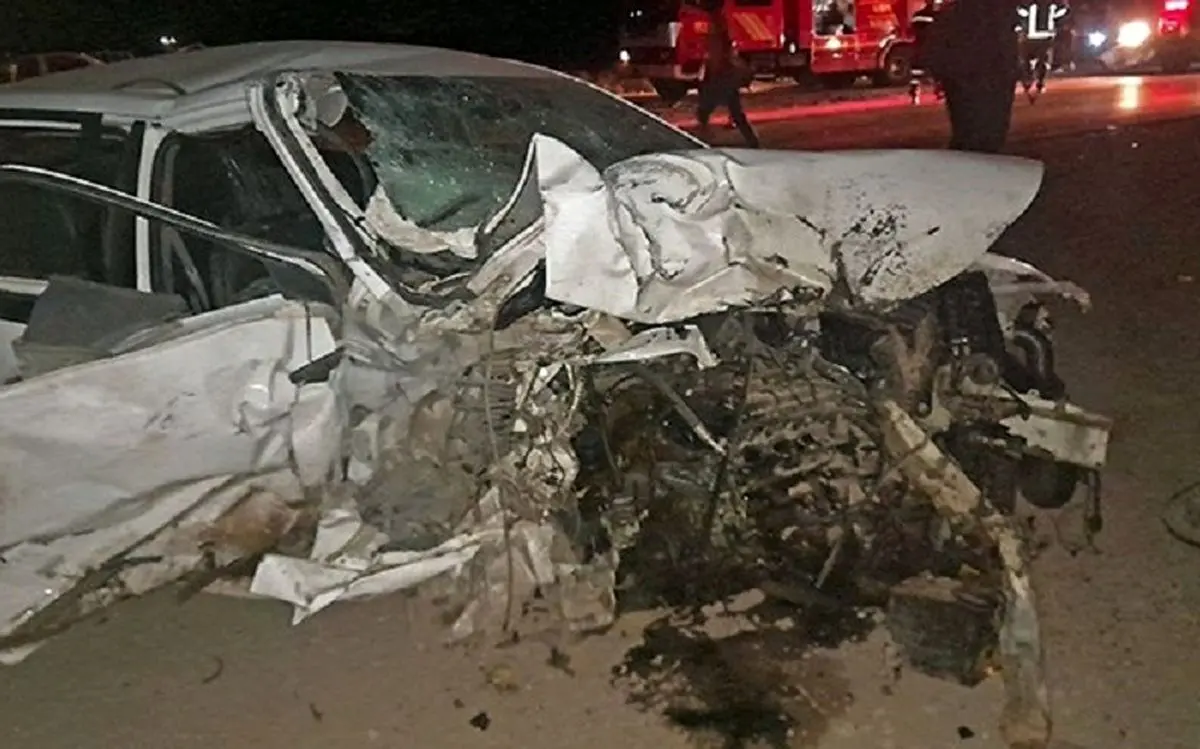 سانحه مرگبار در جاده مشهد سرخس با ۵ کشته و ۳ مجروح