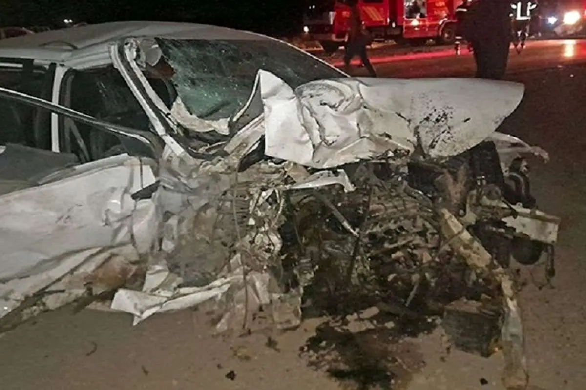 سانحه مرگبار در جاده مشهد سرخس با ۵ کشته و ۳ مجروح
