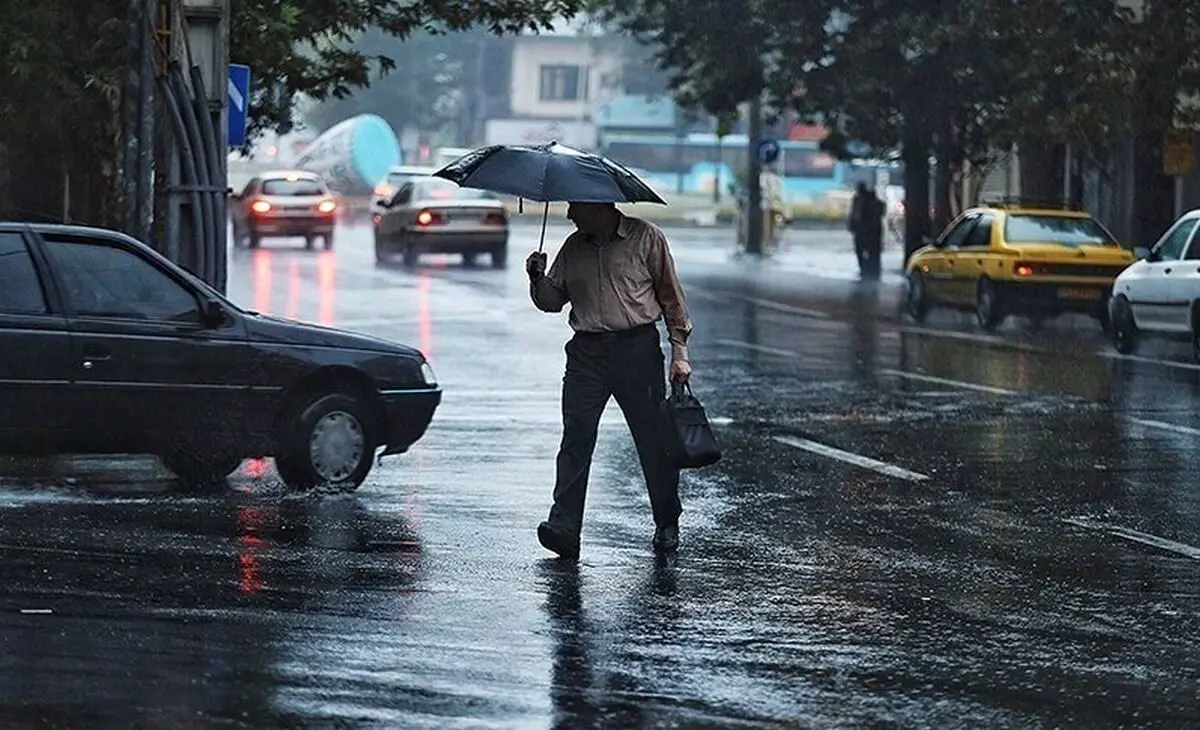 هوای ۱۷ استان از امروز تا فردا بارانی است