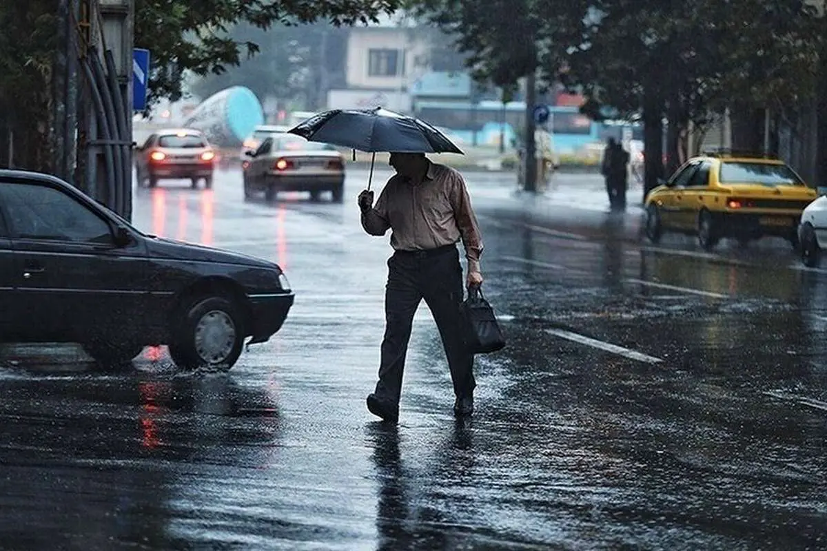 هوای ۱۷ استان از امروز تا فردا بارانی است