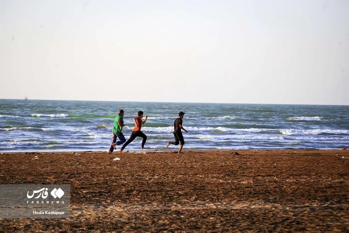 (تصاویر) دریای خزر آب میرود!