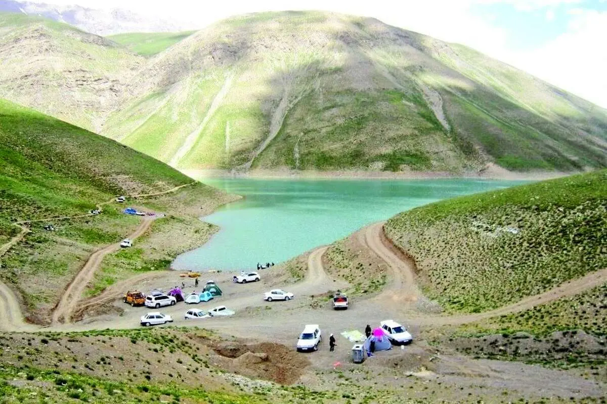 این مناظر دیدنی را با دو ساعت رانندگی تماشا کنید/ تهرانیها ماهیگیری میکنند!