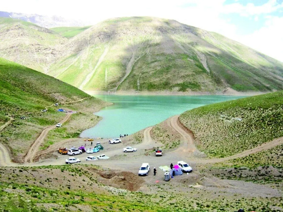 این مناظر دیدنی را با دو ساعت رانندگی تماشا کنید/ تهرانی‌ها ماهیگیری می‌کنند!