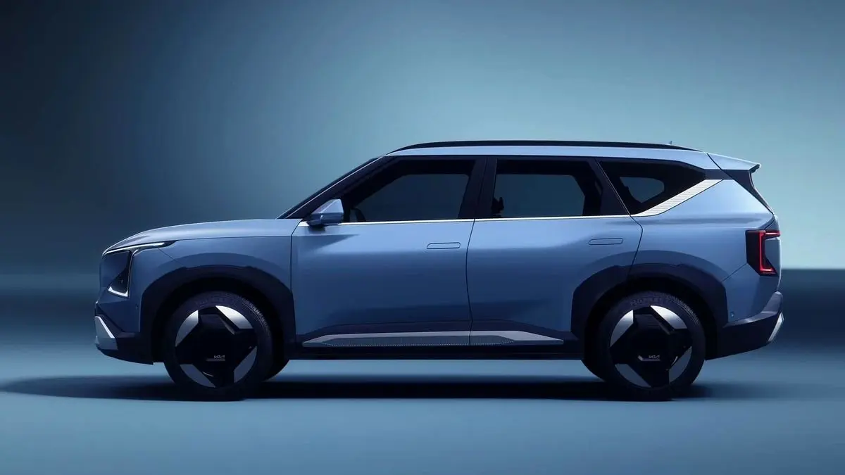 (عکس) ئی وی ۵؛ جدیدترین شاسی بلند کیا رونمایی شد