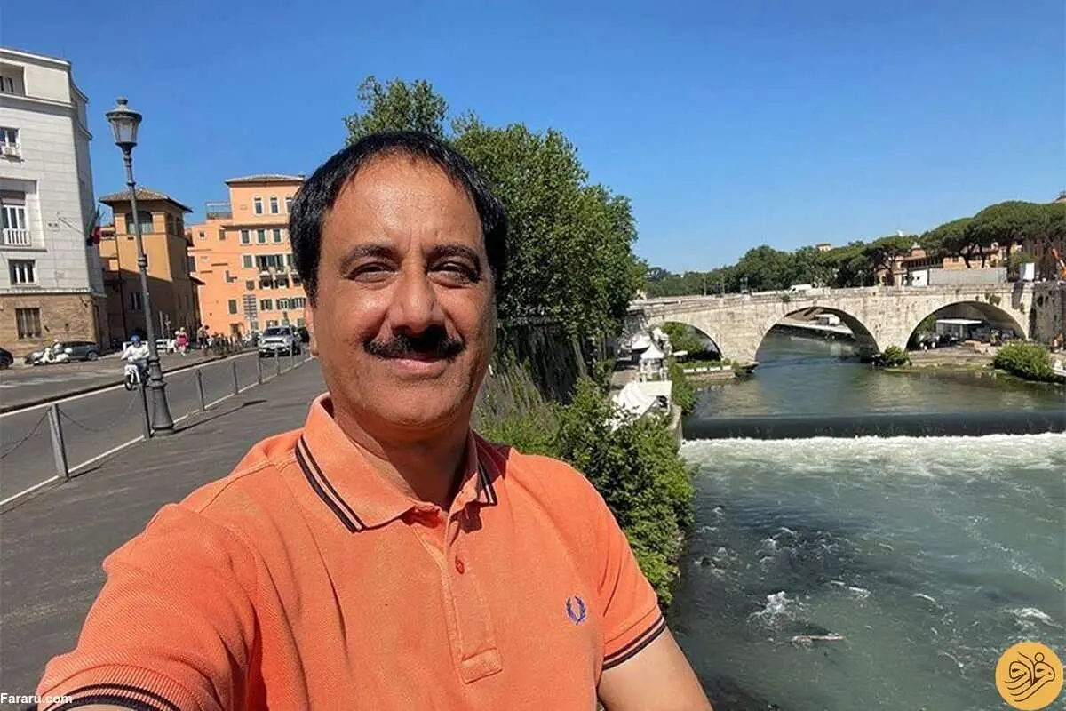 (عکس) چه کیفی کند حمید معصومینژاد در رم!